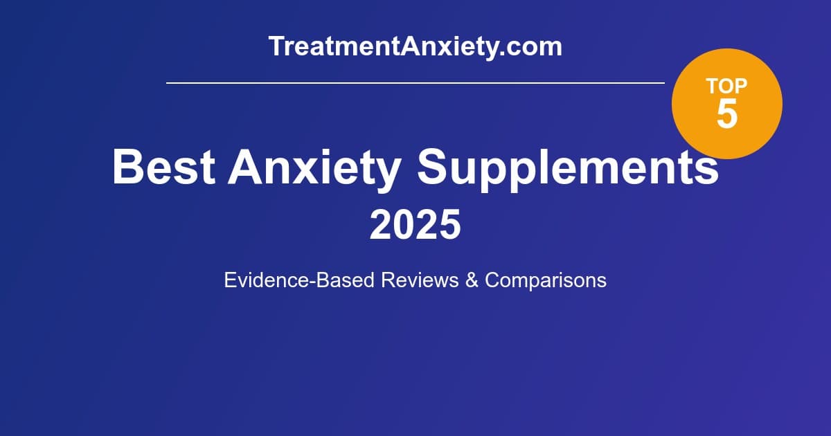 Best anxiety supplements comparison